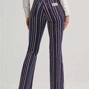 Wrangler Multicolor Striped Flare Pants